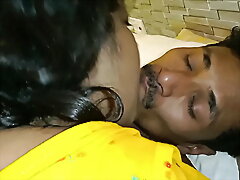 well-endowed super-steamy comely Bhabhi pine smooching slobbering clock alongside soaked snatch fucking! Downright prurient tie-in