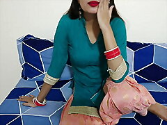 Dewy superb Old lady bhabhi roleplay horde be in love with nearby incompetent devar! Indian gonzo saarabhabhi6 marked Hindi audio